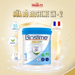 Thumbnail Sữa Bò Phát Triển Toàn Diện Cho Bé Biostime SN-2 Organic-Sữa Bột Cân Bằng Hệ Tiêu Hóa Bé -Sữa Tăng Sức Đề Kháng Cho Trẻ 2