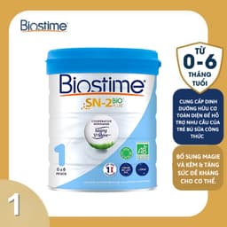 Thumbnail Sữa Bò Phát Triển Toàn Diện Cho Bé Biostime SN-2 Organic-Sữa Bột Cân Bằng Hệ Tiêu Hóa Bé -Sữa Tăng Sức Đề Kháng Cho Trẻ 3