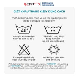 Thumbnail Khẩu trang 5D Kissy chống tia UV ngăn ngừa bụi mịn PM 2.5, ngăn mùi ô nhiễm được bộ y tế khuyên dùng 3