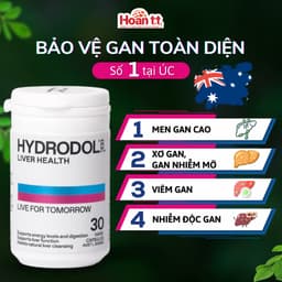 Thumbnail Viên bổ gan HYDRODOL LIVER HEALTH của Úc - Viên Thải Độc Mát Gan lọ 30 viên 2