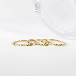 Thumbnail Nhẫn bạc 925 chạm hoạ tiết dọc tinh tế Gix Jewel N84 1
