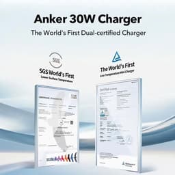 Thumbnail Củ sạc nhanh Anker Zolo GaN 30W 1 cổng USB-C Power IQ 3.0 - A2698 Hỗ trợ sạc nhanh từ iphone 8 trở lên 4