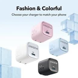 Thumbnail Củ sạc nhanh Anker Zolo GaN 20W 1 cổng USB-C, Power IQ 3.0 - A2699 Hỗ trợ sạc nhanh cho Iphone 8 trở lên 3