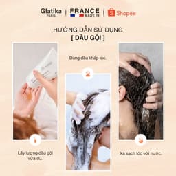 Thumbnail Dầu gội làm sạch và giảm rụng tóc Glatika Hair Technique Shampoo 200ml 3