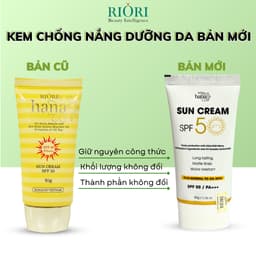Thumbnail Kem Chống Nắng Dưỡng Da RIORI HANA SUNCREAM SPF 50, 50G 2