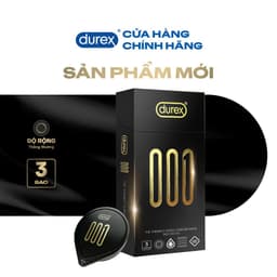 Thumbnail Bao Cao Su Durex 001 Siêu Mỏng, Hộp 3 Bao, Mới Ra Mắt 2