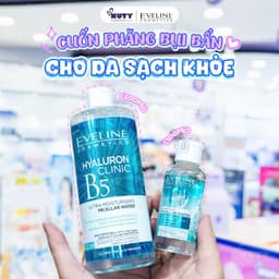Thumbnail Nước tẩy trang Eveline Hyaluron Clinic B5 Puridetox (500ml) 2