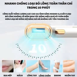 Thumbnail Máy triệt lông ENZO cao cấp, công nghệ IPL giảm thâm trẻ hóa da, triệt lạnh ICE, Bảo Hành 10 Năm 2