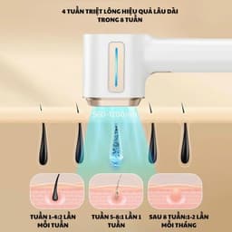 Thumbnail Máy triệt lông ENZO cao cấp, công nghệ IPL giảm thâm trẻ hóa da, triệt lạnh ICE, Bảo Hành 10 Năm 4
