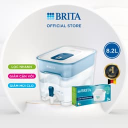Thumbnail Combo bình lọc nước BRITA Flow 8.2L + Hộp 3 lõi lọc BRITA Maxtra 1