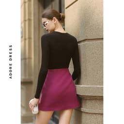 Thumbnail 412HT0001 - Áo giữ ấm basic thun tăm nhiều màu ADORE DRESS 2