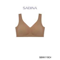 Thumbnail Áo Lót Không Viền May Không Gọng Mút Mỏng Vừa Có Thể Tháo Rời Bra Seamless Fit Soft Collection By Sabina SBXK119 3