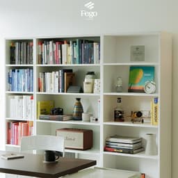 Thumbnail Kệ sách 6 tầng màu trắng FEGO gỗ MDF chống ẩm phủ Melamine cao cấp 4