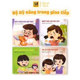 Thumbnail Sách Cho Bé - Kĩ Năng Trong Giao Tiếp: Biết Xin Lỗi Khi Sai Cho Bé 2-10 Tuổi Song Ngữ Anh - Việt 1