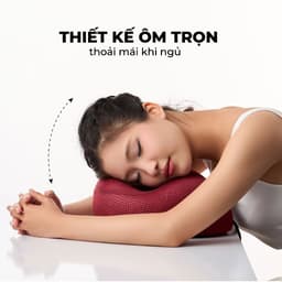 Thumbnail Gối cổ du lịch/văn phòng MIAvn TA33217 - Ruột êm vỏ mềm chống mỏi cổ - Hàng Cao Cấp Chính Hãng 3