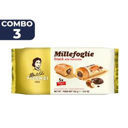 Thumbnail Bánh ngàn lớp nhân kem hạt phỉ Minisnack Matilde Vicenzi nhập khẩu Ý 125g 2