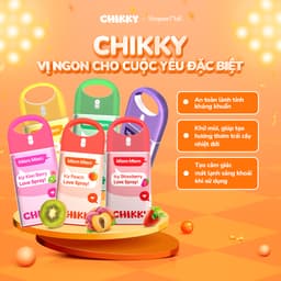 Thumbnail Xịt thơm CHIKKY, Xịt ngon mùi trái cây vị hoa quả the mát, Xịt vùng kín MEE NATURAL 1