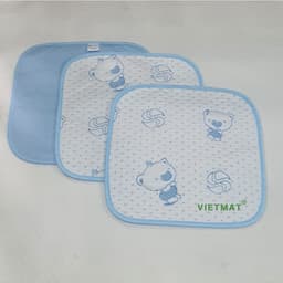 Thumbnail 6 tấm 30x30cm miếng lót chống thấm cho bé Vietmat lót mông mềm mịn chống thấm tuyệt đối, giặt máy 1