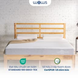 Thumbnail WOWS - Nệm Foam 15cm Layla Lite Cho Người Lớn Tuổi - Bảo Vệ Cột Sống, Ép Cuộn Tiện Lợi - BH 10 Năm 4