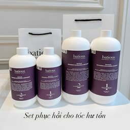 Thumbnail Cặp Dầu Gội Xả BATIOUS Phục Hồi Tóc Hư Tổn, Dưỡng Ẩm Và Kiềm Dầu 4