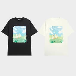 Thumbnail Áo Thun Teelab Summer Fresh Cotton 100% Unisex Form Oversize Local Brand TS282 1