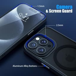 Thumbnail 𝗖𝗢𝗠𝗕𝗢 - Ốp LIKGUS Nhám Sạc Không Dây, Chống Sốc, Chống Vân Tay + Kính Cường Lực Chống Nhìn Trộm + Bảo Vệ Camera 4