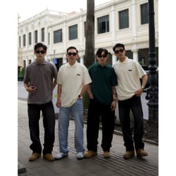 Thumbnail Áo thun polo nam EROL phom rộng basic CAPMAN CLUB, trẻ trung thoải mái 2