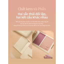 Thumbnail Má Hồng Dạng Phấn Và Kem 2 Ô hince True Dimension Layering Cheek 3