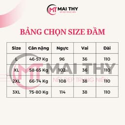 Thumbnail Đầm Trung Niên Nữ MAI THY, Váy Thiết Kế Xẻ Tà Voan 3 Lớp Cho Mẹ Trung Tuổi Nữ Tính Lịch Sự | Thời Trang Trung Niên U50 1