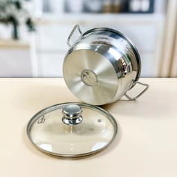 Thumbnail Nồi Inox 304 cao cấp Fivestar Plus nắp kính, 3 đáy dùng được nhiều loại bếp size 16cm | 18cm | 20cm | 24cm 3
