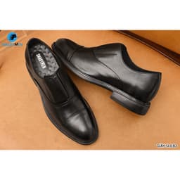 Thumbnail Giày oxford không dây siêu nhẹ tăng chiều cao SmartMen SL-03 Đen 4