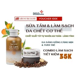 Thumbnail Tẩy tế bào chết & sữa tắm DEGO - Dưỡng da sáng mịn, đều màu, cấp ẩm da 1