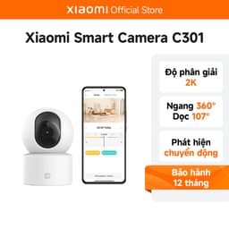 Thumbnail Camera Giám sát Xiaomi Smart C301 2K, AI phát hiện con người, Bản quốc tế - Hàng Chính Hãng 1