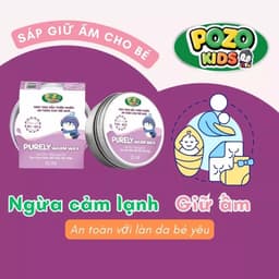 Thumbnail Sáp Giữ Ấm Pozo Kisd Hỗ Trợ Giữ Ấm Cơ Thể, Giúp Bé Ngủ Ngon, Sâu Giấc - Lọ 12ml 1