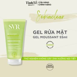Thumbnail Sữa rửa mặt SVR dành cho da hỗn hợp, da dầu mụn SVR Sebiaclear Gel Moussant 55ml (mẫu mới) 2