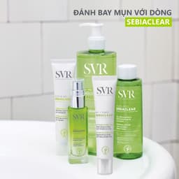 Thumbnail Sữa rửa mặt SVR dành cho da hỗn hợp, da dầu mụn SVR Sebiaclear Gel Moussant 55ml (mẫu mới) 4