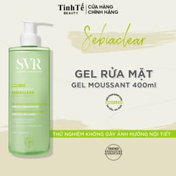 Thumbnail Sữa rửa mặt chứa PHA dành cho da hỗn hợp, da dầu mụn SVR Sebiaclear Gel Moussant 400ml 3