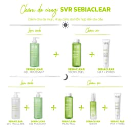 Thumbnail Kem dưỡng SVR cho da dầu giảm mụn SVR Sebiaclear Mat+Pores 40ml 3