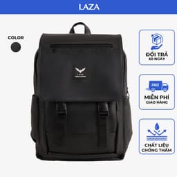 Thumbnail Balo laptop da nam nữ thời trang LAZA Bellis Backpack 515 - Chất liệu da PU trượt nước nhập khẩu 1