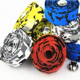 Thumbnail Bộ 2 Dây Cuộn Băng Quấn Ghi Đông Xe Đạp Thể Thao Fixed Gear Single Speed Kèm 2 Nút Bịt Chuyên Dụng Chính Hãng Amalife 2