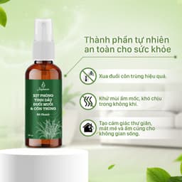 Thumbnail Bình xịt phòng tinh dầu sả chanh, bạc hà, quế JULYHOUSE 50ml khử mùi hiệu quả (mùi tự chọn) 4
