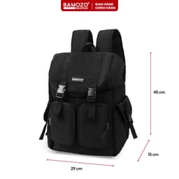 Thumbnail Balo Đi Học Nam Nữ Thương Hiệu Bamozo Nhiều Ngăn Chống Nước Tốt - BẢO HÀNH 24 THÁNG 1