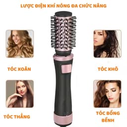 Thumbnail Lược điện chải tóc ENZO 756, lược điện uốn cụp tạo kiểu đa năng, bảo hành 5 năm 2