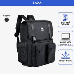 Thumbnail Balo LAZA Simple Backpack 500 - Hàng thiết kế cao cấp trượt nước - Bảo hành trọn đời 1