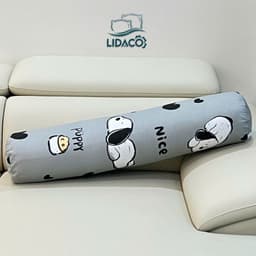 Thumbnail Gối ôm người lớn cotton 100%  LIDACO có khóa kéo tiện lợi nhiều màu sắc lựa chọn 2