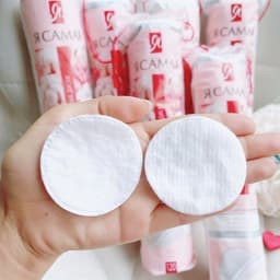 Thumbnail Bông dùng cho máy tẩy trang nhập khẩu Nga RCAMAR 100% Cotton cao cấp đi kèm máy rửa mặt 2