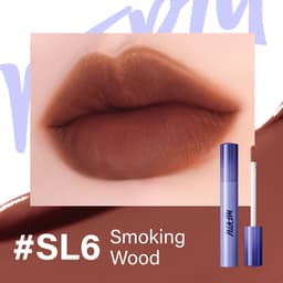 Thumbnail Son Kem Siêu Lì, Siêu Mịn Môi Hàn Quốc Merzy Soft Touch Lip Tint 3g #SL06 Smoking Wood (date 7/2025) 1