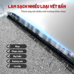 Thumbnail Cặp gạt mưa ô tô xe MERCEDES-BENZ - Gạt mưa ô tô Silicon phủ nano chống nước Medicar 3