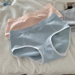 Thumbnail Combo 5 Quần Lót Nữ Cotton Co Giãn Change Freesize (45-58kg) QL9055 Bybechipi 2