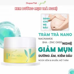 Thumbnail Kem nghệ cho bà bầu kiềm dầu giảm mụn mờ thâm GUO 30g [Tràm trà và nghệ] 2